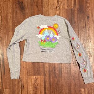 aLaB Graphic Cropped Tee - Women’s Small